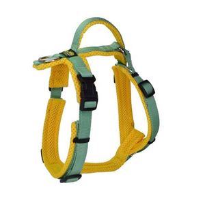 Nylon <b>Padding</b> Sport Style Dog Harness with Adjustable Buckle Closure and Reflective Trim for Medium Breeds Daily <b>Walking</b> - Product Image 2