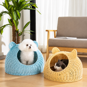 High Quality <b>Pet</b> House Made Rattan in Vietnam/Handmade <b>Pet</b> Bed-<b>Pet</b> <b>Sofa</b> Bed for Your <b>Pets</b>/ Ms. ALINA - Product Image 1