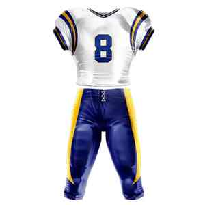 Uniforme de Fútbol Americano Personalizado, Transpirable, para Hombre, Mujer y Jóvenes, Sublimado, con Tela Twill, para Juego, OEM, ODM - Product Image 3