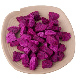Darlac Farms 2026 - Rodajas de Fruta del Dragón Roja Dulce Liofilizada de Vietnam, 100% Natural, Crujiente y de Color Rosa Intenso, Certificación BRCGS - Product Image 2