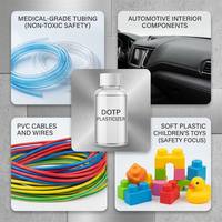 Plastifiant vinyle écologique sans phtalate, pureté 99,5 %, CAS 6422-86-2, qualité industrielle, qualité jouet, résine PVC, plastifiant DOTP