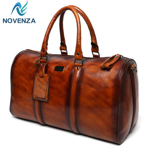 Bolso de Cuero Clásico con Amplio Espacio Interior, Asas Resistentes, Bolsillos Utilitarios y Correa de Hombro Ajustable y Extraíble - Product Image 3