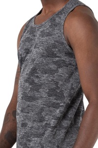 Camiseta sin mangas para hombre, de secado rápido, transpirable, para gimnasio, ajustada, para culturismo, al por mayor y personalizada - Product Image 2