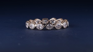 14K Gold Lab Grown Diamond <b>Ring</b> for Women Elegant <b>Fine</b> Jewelry IGI Certified Synthetic Diamond Engagement <b>Ring</b> Minimalist - Product Image 3