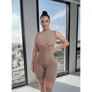 Fajas Colombianas para Mujer, Moldeadoras <span class=keywords><strong>de</strong></span> Cuerpo Completo, Control <span class=keywords><strong>de</strong></span> Abdomen, Postparto, Levantador <span class=keywords><strong>de</strong></span> Glúteos, Bodysuit Reductor <span class=keywords><strong>de</strong></span> Cintura, Entrepierna Abierta, <span class=keywords><strong>1</strong></span> Vendido - Product Image 4
