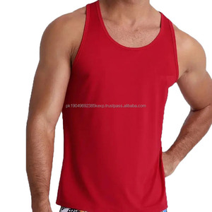 Camiseta sin Mangas para Hombre de Alto Impacto con Patrón 3D y Detalle de Botones, 100% Algodón, Servicios OEM, Último Diseño - Product Image 1