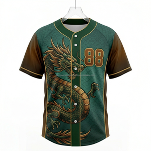 Premium Embroidery <b>Baseball</b> Uniforms 100% Polyester Dry Fit Sports Jerseys <b>Baseball</b> Embroidered Sublimation Jerseys - Product Image 6