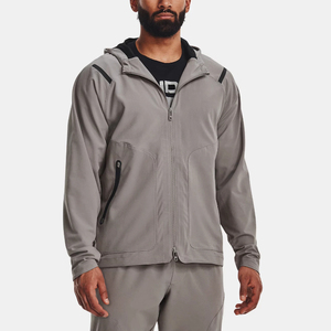 Sportswear <b>Men</b> Custom Logo Wholesale Outdoor Hiking Casual Woven Softshell Waterproof Windbreak <b>Jacket</b> <b>Men</b> - Product Image 5