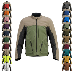 Custom Reflective Logo Design Waterproof Motorcycle Riding Jacket Breathable Protective Windproof Corduroy Biker Jackets Men's - Product Image 1