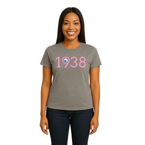 Camiseta Gráfica Gris para Mujer, Estilo Casual, Urbano, Cómodo, Suave, Ropa de Moda para Uso Diario - Product Image 1