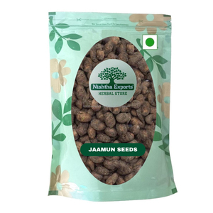 Syzygium Cumini بذور البرقوق الأسود جامون جامون جوثلي جامون بيج جافا بذور البرقوق الأعشاب الخام بالجملة مستخلصات نباتية منتجات عشبية - Product Image 2