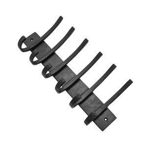 Gancho de pared de madera, instalación con un solo tornillo, estilo rústico hecho a mano, para almacenamiento de ropa - Product Image 6