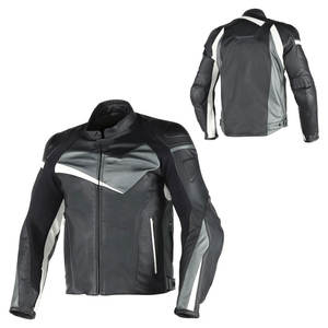 Blouson de moto pour homme et femme, équipement de moto avec rembourrage de protection, tissu en cuir respirant, visibilité nocturne améliorée - Product Image 6