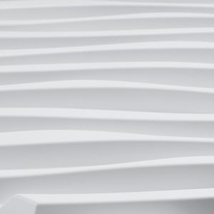 Set di 12 Pannelli 3D in PVC per Pareti, Design Minimalista Moderno a Onde, 19,7 x 19,7, Copertura 32 Piedi Quadrati, Pannello Decorativo per Interni in WPC - Product Image 6