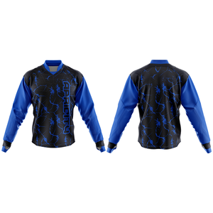 <b>Paintball</b> Jersey Padded Tactical Sublimation Breathable Quick Dry Mesh Custom Logo Long Sleeve Sports Team Uniform OEM - Product Image 1