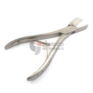 Cisaille à os robuste en acier inoxydable pour autopsie, instrument chirurgical thoracique vétérinaire - Product Image 3