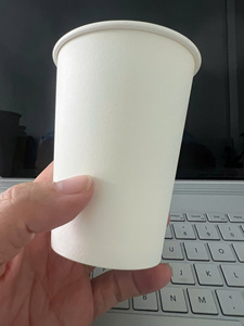 Single Wall PE <b>Paper</b> Compostable Disposable Eco-Friendly <b>Cup</b> with Custom Logo Option for Coffee & Tea Use - Product Image 3