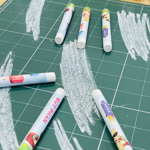 Crayons de craie blancs solides 10 pièces/boîte, sans bois, non toxiques, effaçables facilement, fournitures scolaires, offre en gros - Product Image 6