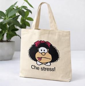 Bolsas de Tela 100% Algodón al por Mayor con Asa Corta, Impresión Personalizada para Uso Diario, Precios de Fábrica en Bolsas de Compras de Algodón - Product Image 5