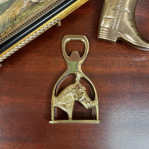 Decorative Horse Head Brass Bottle Opener Premium Bar <b>Accessory</b> for Restaurants Hotels and Home Entertainment - Product Image 5