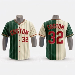 Camiseta de Béisbol Azul Personalizada de Manga Corta con Botones al Frente para Hombre, Transpirable, de Poliéster, Corte Regular, con Impresión de Nombre del Equipo 32 - Product Image 6