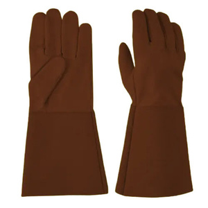 Guantes de Seguridad Industriales Resistentes Personalizables, de Piel de Cabra y Vacuno, para Soldadura TIG, Protección de Manos, Guantes de Construcción - Product Image 2