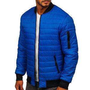 Chaqueta de Invierno Acolchada para Hombre, Chaqueta Cálida para Exteriores con Cierre de Cremallera, Logotipo Personalizado, Chaqueta Acolchada Regular para Hombre - Product Image 5