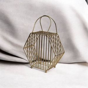 Cestas de Almacenamiento Multiusos de Alambre Metálico con Forma Rectangular, con Asas, para Uso Doméstico, Diseños Personalizables - Product Image 4