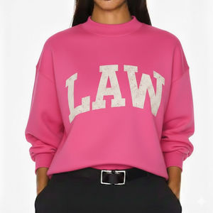 Comfortable Wear Women Long Sleeves Oversized <b>Mock</b> <b>Neck</b> Pullover Casual Winter Loose Fit Street Fashion <b>Top</b> for Daily Use - Product Image 4