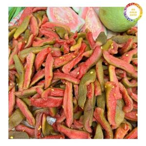 Guava rouge séché en vrac, guava blanche déshydratée en anneaux, fruits secs naturels sucrés pour l'exportation en gros - Product Image 6