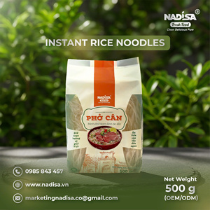 นาดิสา ข้าวสารแห้ง OEM แบบเส้น 500 กรัม/1 กิโลกรัม แพ็คครอบครัว คุณภาพสูง ข้าวสะอาด 100% ผลิตภัณฑ์จากเมล็ดข้าวเวียดนาม - Product Image 5