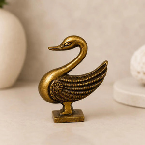 Sculpture de cygne en bronze grandeur nature SHUBHAM, figurine d'animal 3D, statue décorative de jardin pour la décoration de la maison - Product Image 5