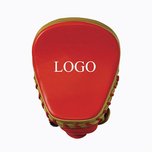 New Style Premium Product Leather Boxing Focus Mitts Top Selling Gym Equipment Boxing Pads Custom Logo Boxing Punching Mitts - Product Image 5