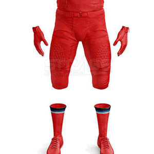 Low MOQ <b>Hot</b> Sale American Football Uniform Stylish Design Flexible Fit Team Colors Polyester Customizable Colors Sizes - Product Image 5