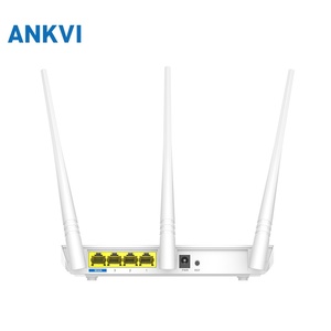 Routeur sans fil F3 Tenda 300 Mbps 2,4 GHz avec 3 antennes 5 dBi, couverture 200 m², fibre optique - Product Image 4