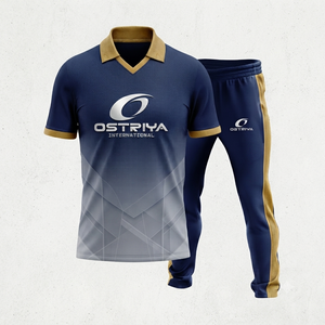Conjunto de Camiseta y Pantalones de Cricket Unisex de Manga Corta, Transpirable, Antibacterial, que Absorbe la Humedad, Uniforme Personalizado para Adultos, Último Modelo 2026 - Product Image 4
