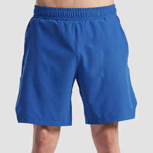 Pantalones Cortos Deportivos de Poliéster de Secado Rápido Personalizados para Hombre, Pantalones Cortos de Gimnasio para Hombre con Bolsillo con Cremallera - Product Image 1