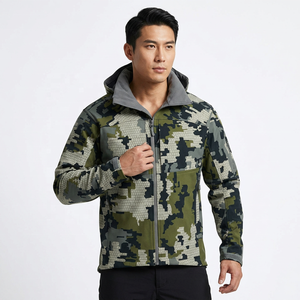 Vêtement de sport unisexe personnalisable en microfibre respirante, imperméable, à séchage rapide, avec capuche, fermeture éclair et col montant, pour toutes les saisons. - Product Image 5