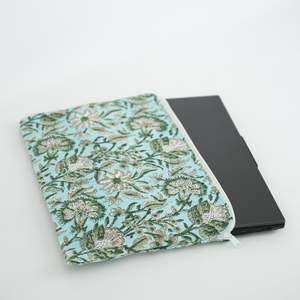 Funda acolchada para portátil de 13 y 15 pulgadas, estampada a mano con algodón, para portátil y tableta - Product Image 3