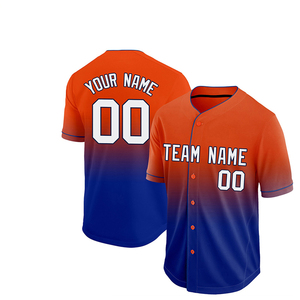 Maillot de baseball et de softball le plus vendu, séchage rapide, vêtements de sport personnalisés, respirant, uni, maillot de baseball et de softball - Product Image 5