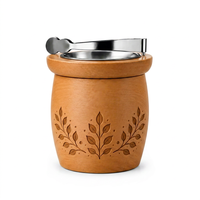 Brûleur d'encens en bois artisanal écologique de haute qualité, porte-encens Bakhoor, Ramadan, Eid, Mabkhara arabe de luxe