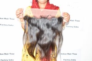 Cuticle Aligned Raw Indian Human <b>Cheap</b> Frontal 13*4 straight loose deep wave Naturally Hair double none processed hair <b>Extension</b> - Product Image 4
