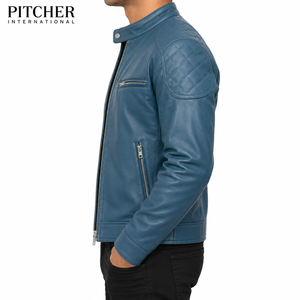Chaqueta de Cuero para Hombre al por Mayor, Chaleco de Cuero, Diseño Personalizado, Proveedor de Marca, MOQ Bajo, Tallas Estadounidenses, Fábrica en EE. UU. - Product Image 3