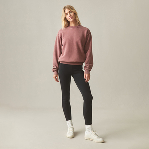 Sudadera Unisex de Cuello Alto, Ligera, 100% Algodón, Corte Holgado, Estilo Oversize, para Todas las Temporadas - Product Image 6