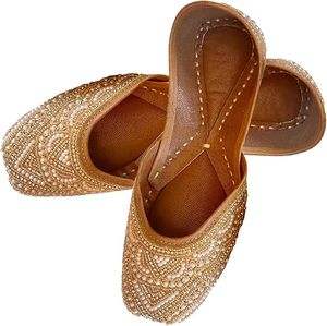 Custom Design High Fashion Stones Footwear Fancy Khussa Shoes Punjabi Jutti Slippers Flat <b>Flip</b> <b>Flop</b> Indoor Khussa For Women - Product Image 1