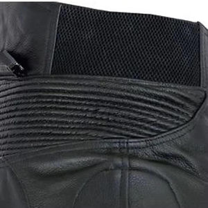 Pantalon de moto personnalisé coupe slim en cuir, coupe-vent et de protection, nouveau style - Product Image 6