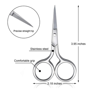 Tijeras para Cejas de Calidad Profesional, Venta al Por Mayor, Herramienta para Recortar Cejas, Proveedor Directo de Fábrica - Product Image 5