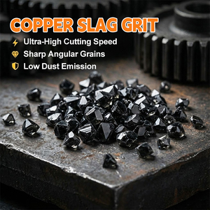 Сверхплотный медно-шлаковый заполнитель для взлетно-посадочных полос аэропортов — высокопрочный железосиликатный заполнитель для контейнерных терминалов и логистических центров - Product Image 3