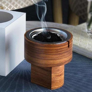 Quemador de Incienso de Sándalo Moderno, Portátil, Pulido y Ecológico, con Tamaño Personalizable y Diseño Artesanal - Product Image 5