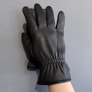 Winter <b>Thermal</b> Fashion Sheepskin Gloves for <b>Women</b> & Men Warm Breathable Touchscreen Wrist-Length Cycling Driving Club Style - Product Image 4